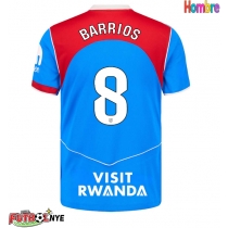 Camiseta Atletico Madrid Pablo Barrios #8 Tercera Equipación 2025-26 manga corta